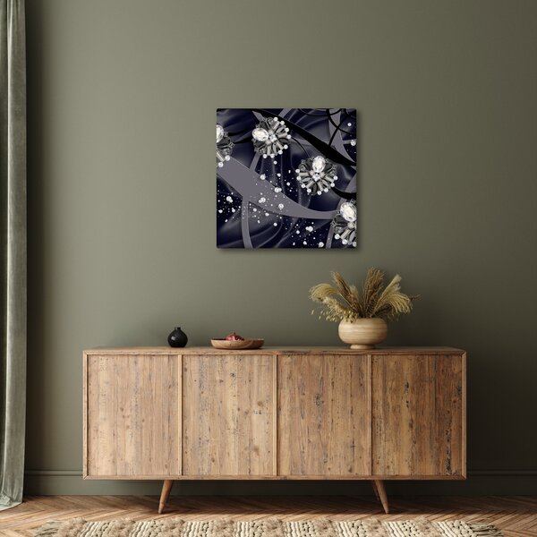 Obraz - Diamanty v prostroru (30x30 cm)