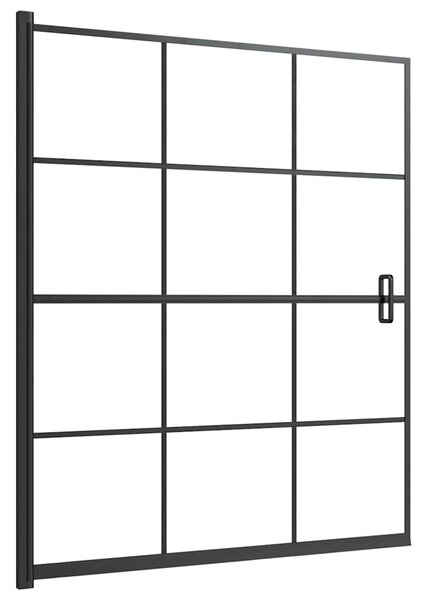 Sprchový kout ESG 116 x 140 cm černý 150748
