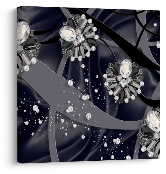 Obraz - Diamanty v prostroru (30x30 cm)