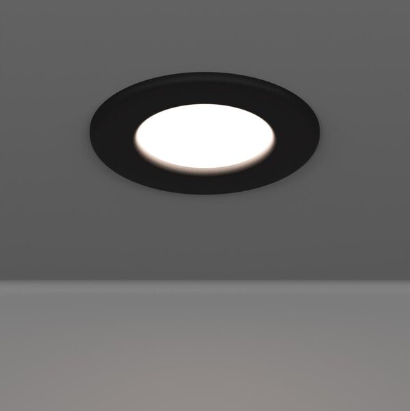 Eglo 901386 - LED Podhledové svítidlo FUEVA LED/3,7W/230V pr. 8,8 cm černá