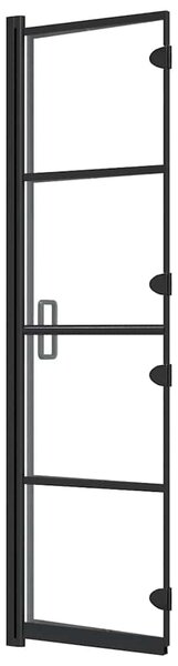 Skládací sprchový kout ESG 80 x 140 cm černý 150743