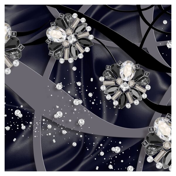 Obraz - Diamanty v prostroru (30x30 cm)