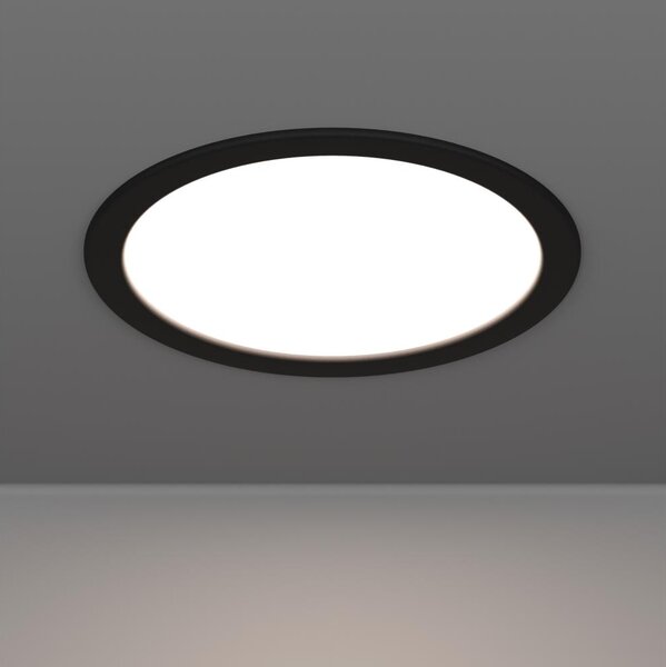 Eglo 901389 - LED Podhledové svítidlo FUEVA LED/18,5W/230V pr. 21,6 cm černá