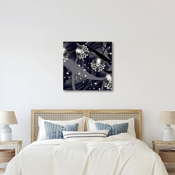 Obraz - Diamanty v prostroru (30x30 cm)
