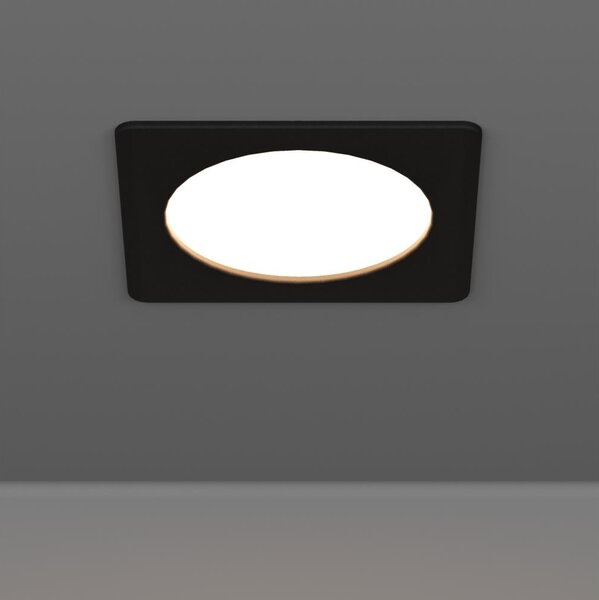 Eglo 901391 - LED Podhledové svítidlo FUEVA LED/6,3W/230V 11,9x11,9 cm černá