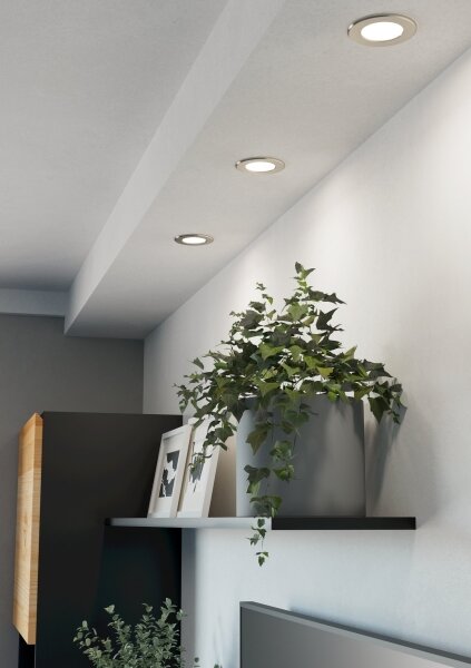 Eglo 901404 - LED Podhledové svítidlo FUEVA LED/3,7W/230V pr. 8,8 cm chrom