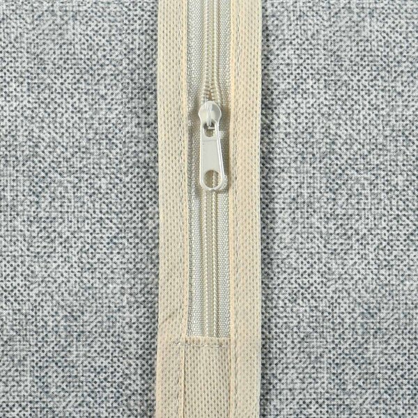 MSV obal na oblečení, šedý, polypropylen, 60 x 100 cm