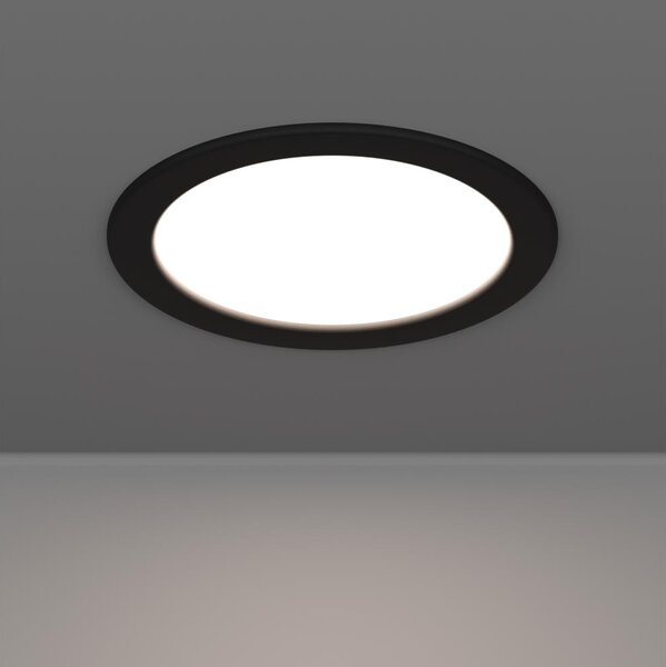 Eglo 901414-LED Kou. podhl. svítidlo FUEVA LED/10,5W/230V pr. 16,8 cm IP44 černá