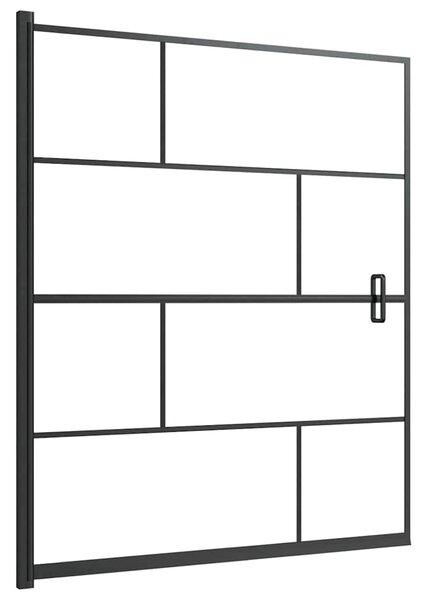 Sprchový kout ESG 116 x 140 cm černý 150751