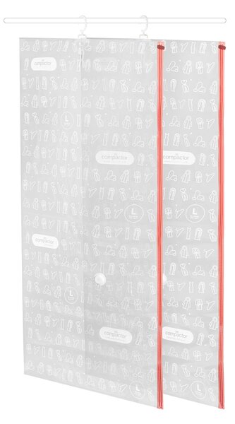 Sada 2 ks vakuových závěsných pytlů Compactor Espace L 70 x 145 cm