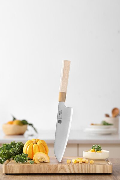 Santoku nůž XinZuo Zhen QE PM8M 7"