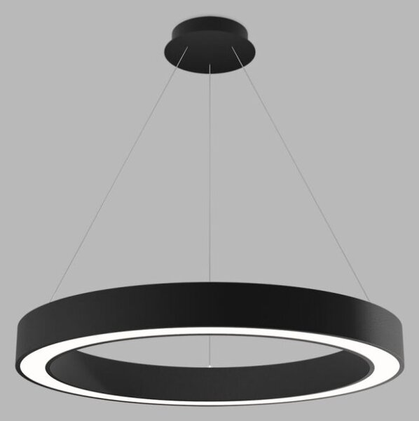 LED2 3273953DT SATURN SLIM závěsné svítidlo LED D800mm 60W/4700lm 3000-4000K TRIAC černá