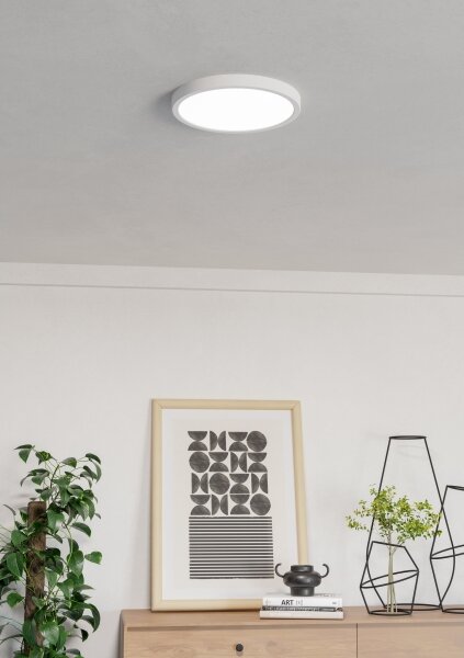 Eglo 901377 - LED RGBW Stm. kou. st. sv. FUEVA-Z LED/14,3W/230V 27,8cm IP44 bílá