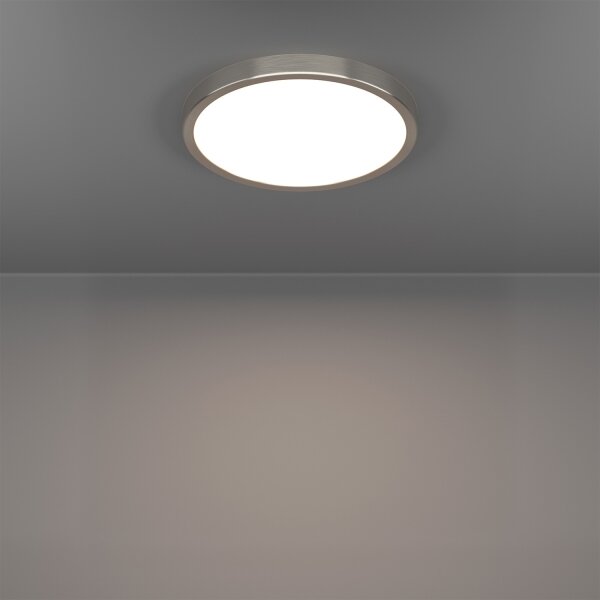 Eglo 901382 -LED RGBW Stm. kou. st. sv. FUEVA-Z LED/14,3W/230V 27,8cm IP44 chrom