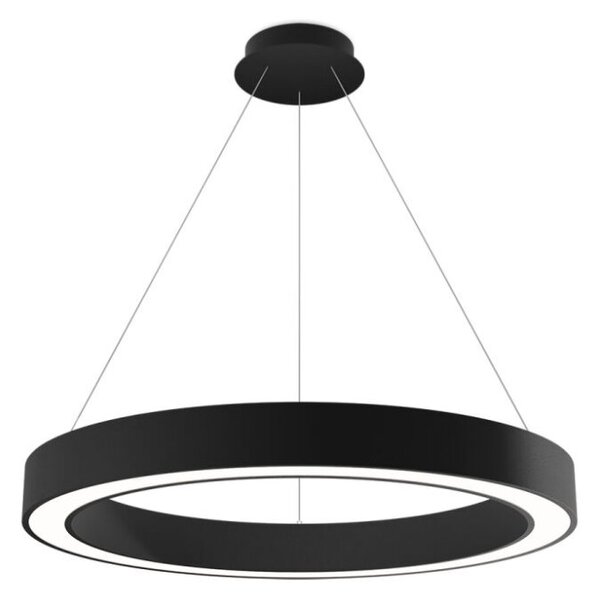 LED2 3273953DT SATURN SLIM závěsné svítidlo LED D800mm 60W/4700lm 3000-4000K TRIAC černá