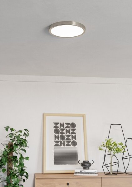 Eglo 901382 -LED RGBW Stm. kou. st. sv. FUEVA-Z LED/14,3W/230V 27,8cm IP44 chrom
