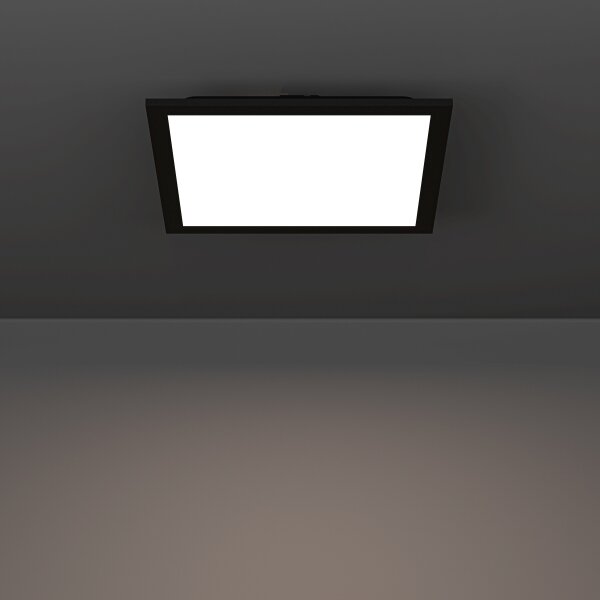 Eglo 901505-LED RGBW Stm. strop. svítidlo MORADILLO-Z LED/14W/230V 30x30cm černá