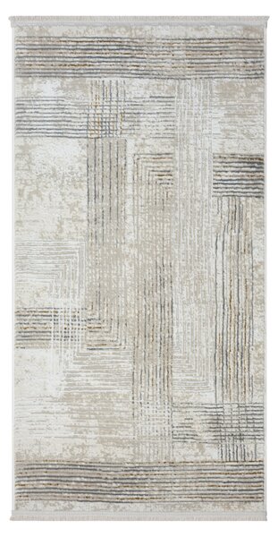 My Flair, Kusový koberec My Way creme, 80x150, šedá, chodba / předsíň