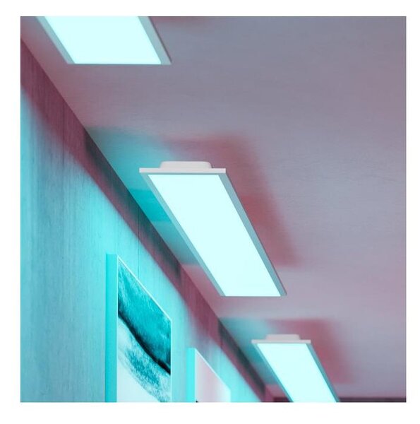 Eglo 901517-LED RGBW St. přisazený panel MORADILLO-Z LED/28W/230V 120x15 cm bílá
