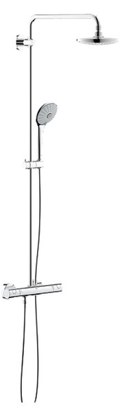 Grohe Euphoria - Sprchový systém, sprchová hlavice: Ø 180 mm, chrom 27296001