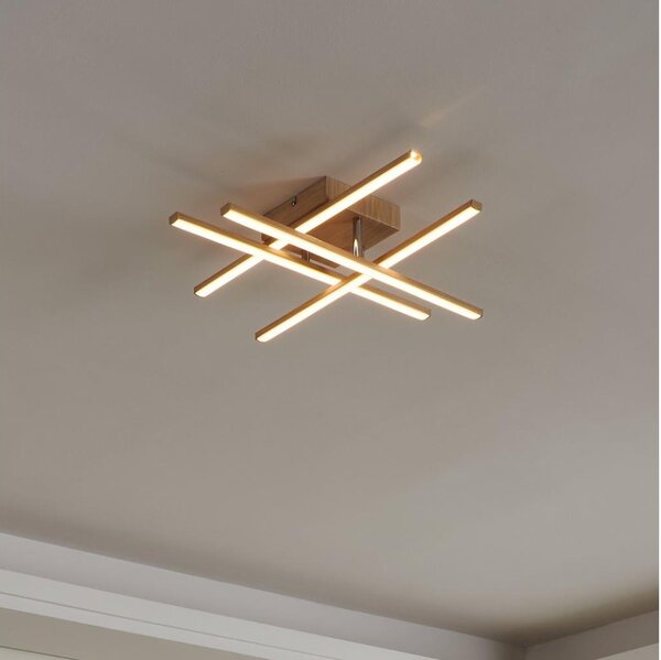 Eglo 901104 - LED Stropní svítidlo LASANA LED/20,5W/230V zlatá