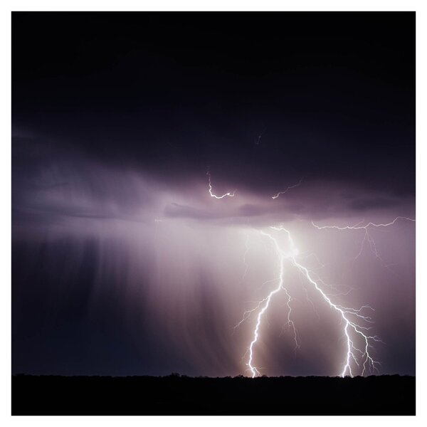 Obraz - Bouřka (30x30 cm)