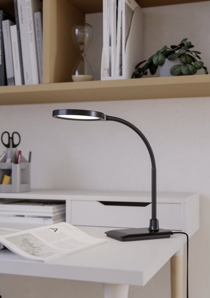 Eglo 902175 - LED Stm. stolní lampa LAURO LED/5,5W/230V 2700/4000/6500K černá