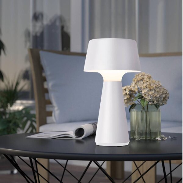 Eglo 75795-LED St. ven. nab. stolní lampa SCORRANO LED/3W/230V 2000mAh IP44 bílá
