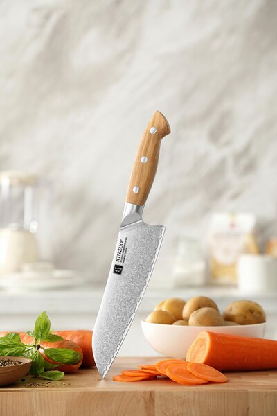 Santoku nůž XinZuo Pin X02O 7"