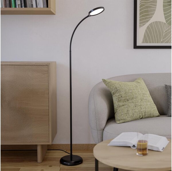Eglo 902176 - LED Stm. stojací lampa LAURO LED/5,5W/230V 2700/4000/6500K černá