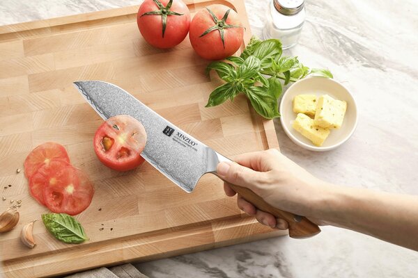 Santoku nůž XinZuo Pin X02O 7"