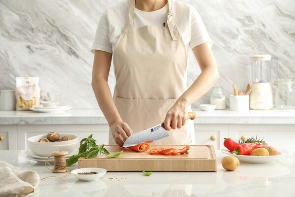 Santoku nůž XinZuo Pin X02O 7"