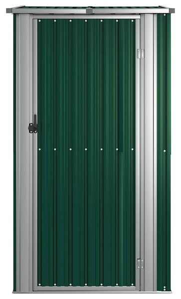 Zahradní domek zelený 118,5 x 97 x 209,5 cm pozinkovaná ocel 150899