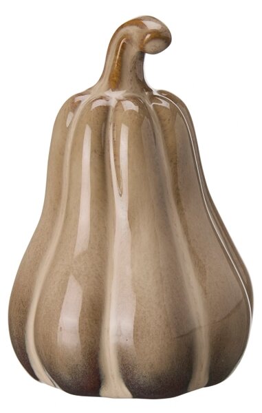 Porcelánová dekorace dýně Judy Beige 7x11 cm Wikholm Form