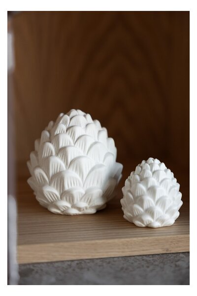 Keramická dekorace šiška Berghamn White 10 cm Storefactory Scandinavia