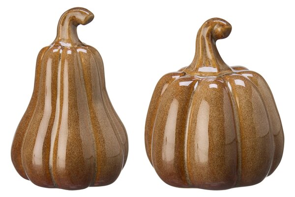 Porcelánová dekorace dýně Judy Brown 7x11 cm Wikholm Form