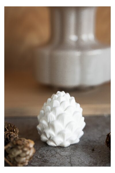 Keramická dekorace šiška Berghamn White 6 cm Storefactory Scandinavia