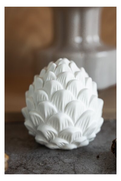 Keramická dekorace šiška Berghamn White 10 cm Storefactory Scandinavia
