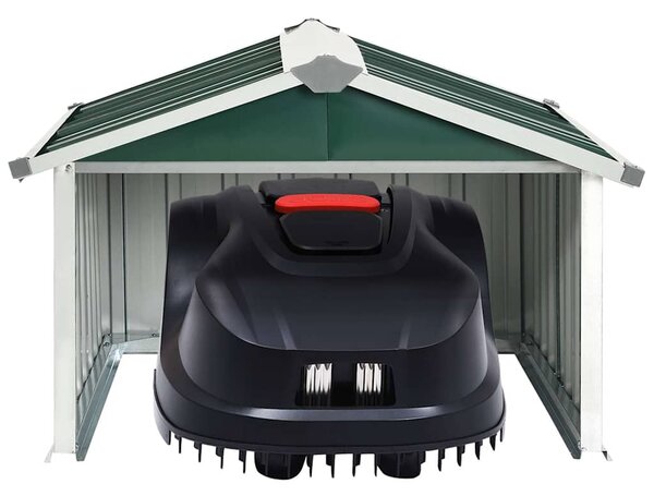 Přístřešek pro robotickou sekačku 92x97x63 cm pozinkovaná ocel 150907