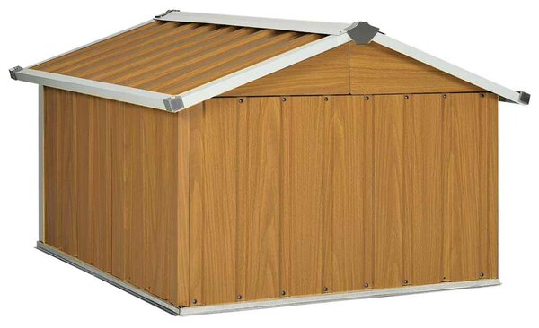 Přístřešek pro robotickou sekačku 92x97x63 cm pozinkovaná ocel 150910