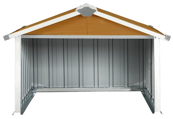 Přístřešek pro robotickou sekačku 92x97x63 cm pozinkovaná ocel 150910