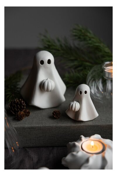Podzimní dekorace Sune Ghost White 13 cm Storefactory Scandinavia