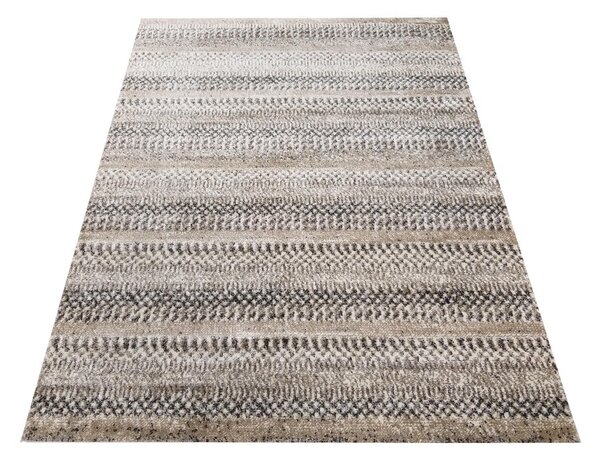 DY Béžový koberec s abstraktním vzorem Panamero 12 Rozměr: 60x100 cm