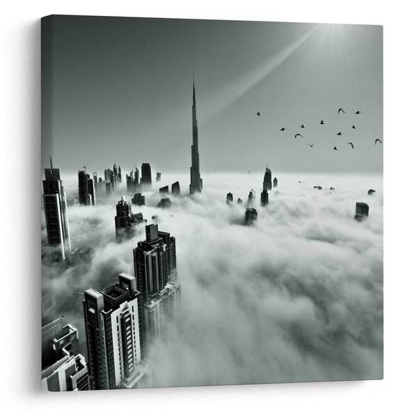 Obraz - Mrakodrapy v Dubai (30x30 cm)