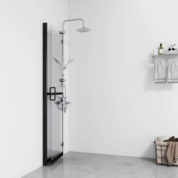 Skládací sprchová zástěna čiré ESG sklo 70 x 190 cm 151180