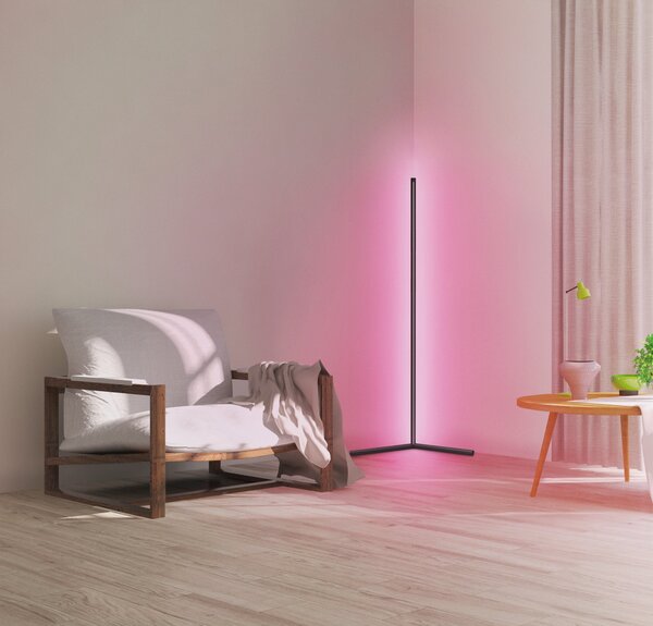 Chytrá stojací lampa Wifi Corner RGB +, TW