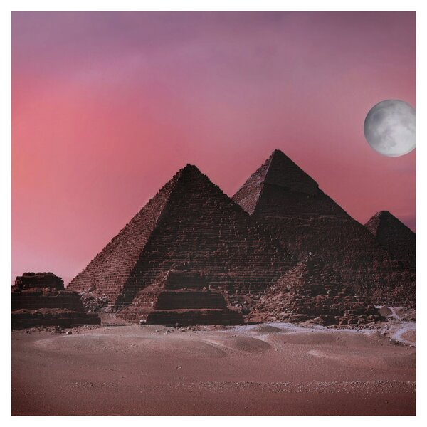 Obraz - Pyramidy Giza, Egypt (30x30 cm)