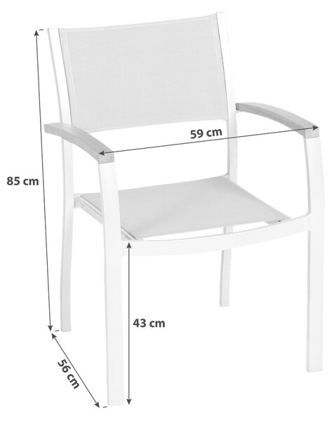 ZAHRADNÍ SESTAVA dřevo, kov, textil Gardenson - Online Only zahradní nábytek, Online Only