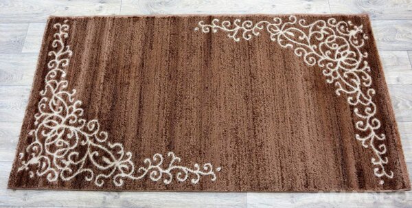 Kusový koberec Florida New 1407-70 hnědý - 80x300cm