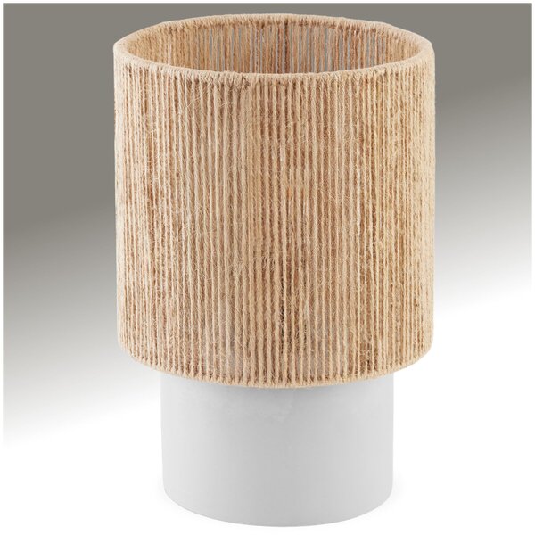 Tectake Stolní lampa Klea z juty v boho stylu, 60W - přírodní